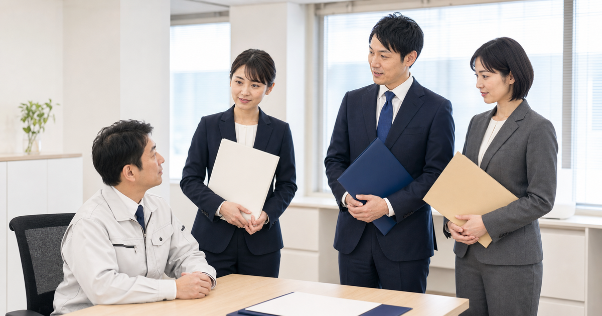 行政書士・税理士など専門家が役割分担を説明する事業承継の相談（費用の目安）